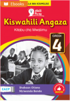 Kiswahili angaza kitabu cha mwalimu gredi ya 4
